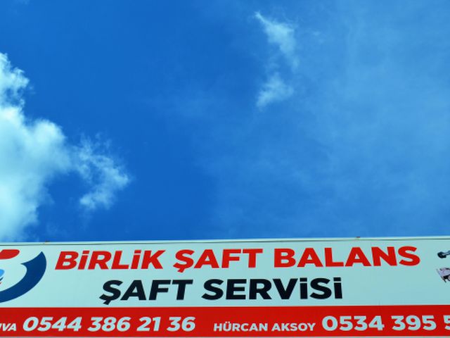 Birlik Şaft Balans ANTALYA